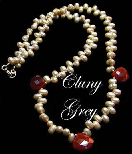 cultured freshwater pearl necklace