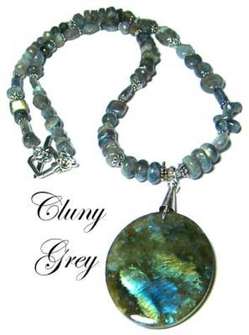 Labradorite necklace with labradorite pendant and sterling silver.