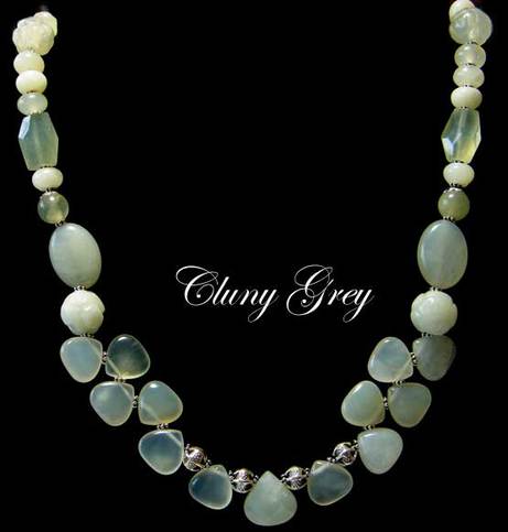 green jade necklace