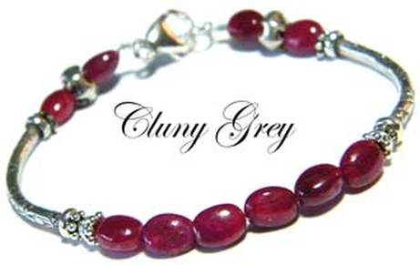 ruby bangle bracelet