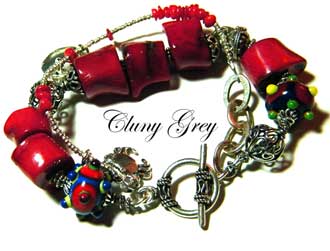 red coral bracelet