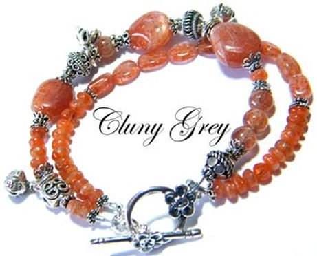 sunstone bracelet