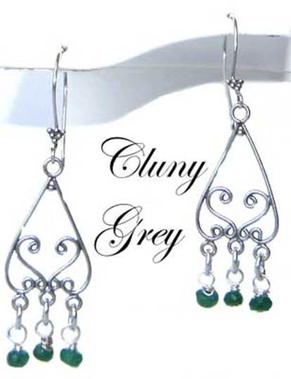 emerald earrings