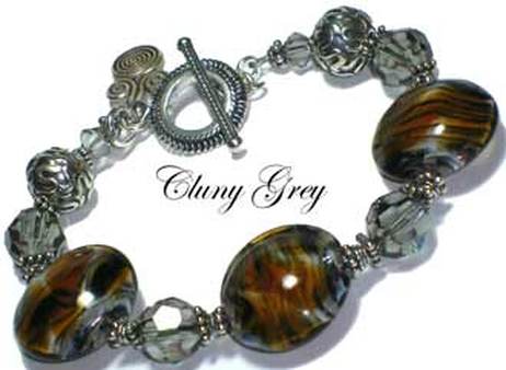 lampwork bracelet