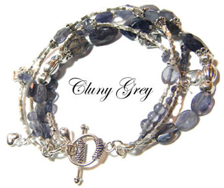 iolite bracelet