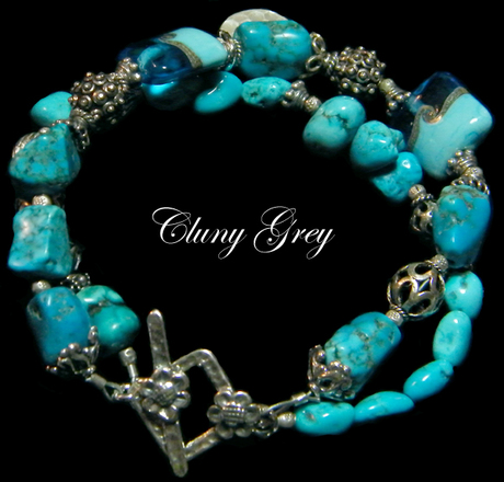 genuine turquoise bracelet