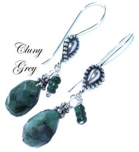emerald earrings