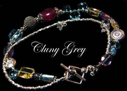 multi-gemstone bracelet
