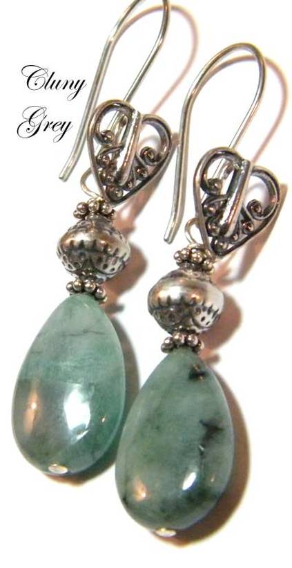 emerald earrings