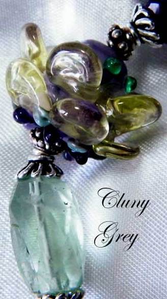 fluorite necklace