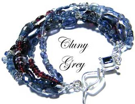 iolite bracelet