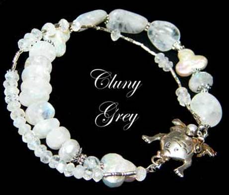 rainbow moonstone bracelet