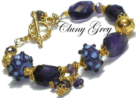 amethyst bracelet