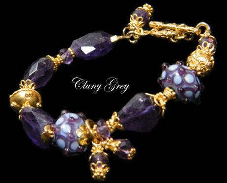 amethyst bracelet