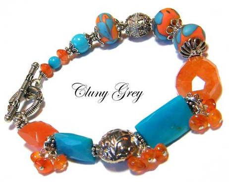 sterling silver turquoise bracelet