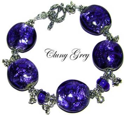 lampwork bracelet