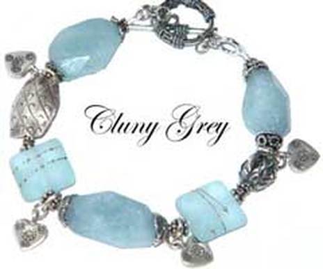 aquamarine bracelet