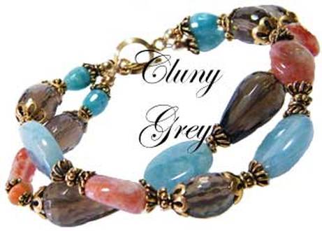multi-gemstone bracelet