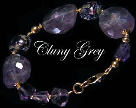 gold amethyst bracelet