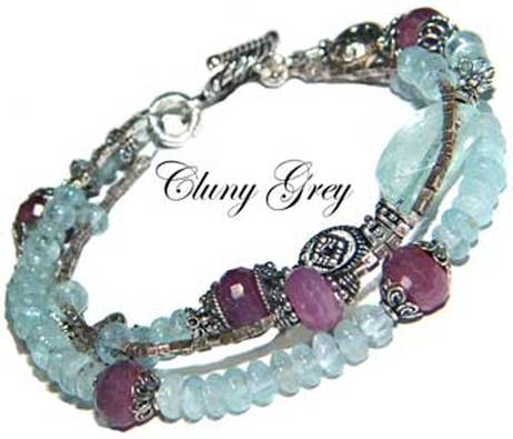 aquamarine bracelet
