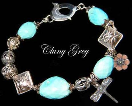 Sleeping Beauty turquoise bracelet