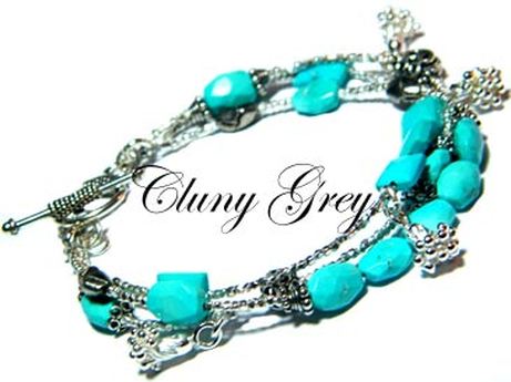 Sleeping Beauty turquoise bracelet
