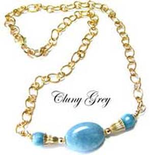 aquamarine necklace