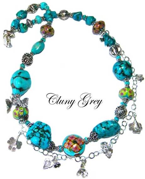 turquoise statement necklace