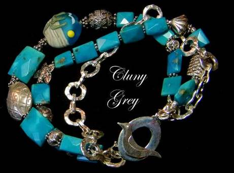 genuine turquoise bracelet