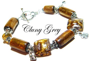 genuine coral bracelet with golden coral