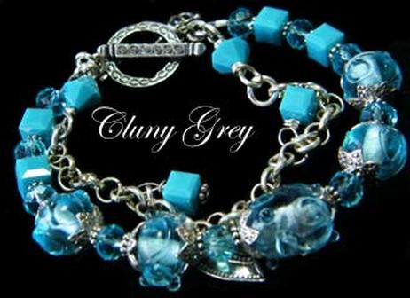 lampwork bracelet