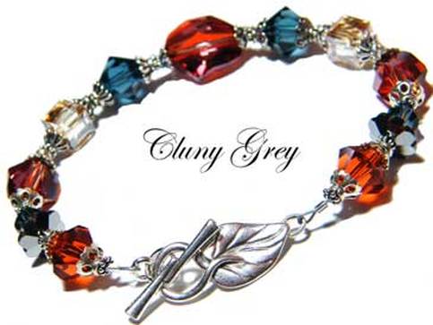 Sunset Red Crystal Miyuki Bead Bracelet – Bright & Gallant