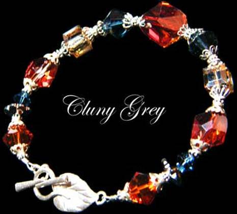 Grey Gold Swarovski Beads Bracelet – Friendship Bracelet – Shop